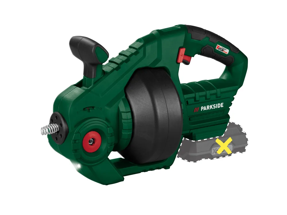 PARKSIDE® Aku čistič potrubia 20 V PARRW 20-Li A1 – bez akumulátora