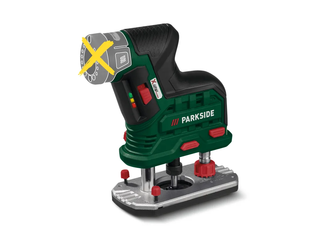 PARKSIDE® Aku horná fréza POFA 12 B3 – bez akumulátora