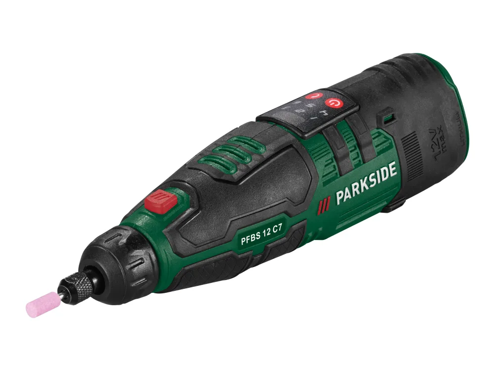 PARKSIDE® Aku jemná vŕtacia brúska 12 V PFBS 12 C7
