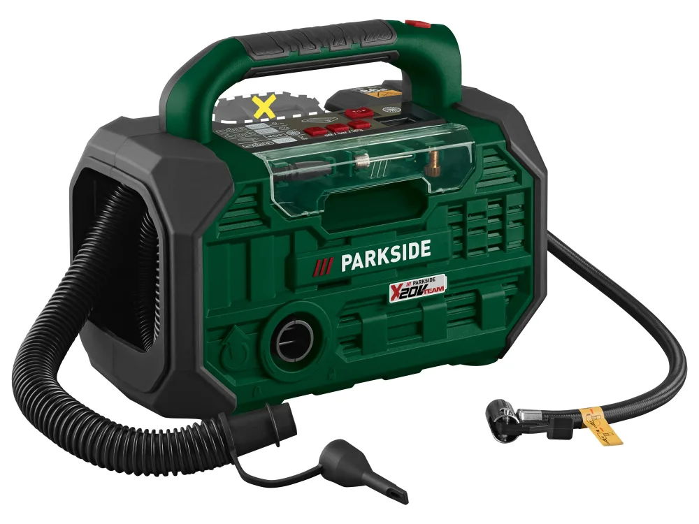 PARKSIDE® Aku kompresor a pumpa 20 V 	PKA 20-Li C3 - bez akumulátora