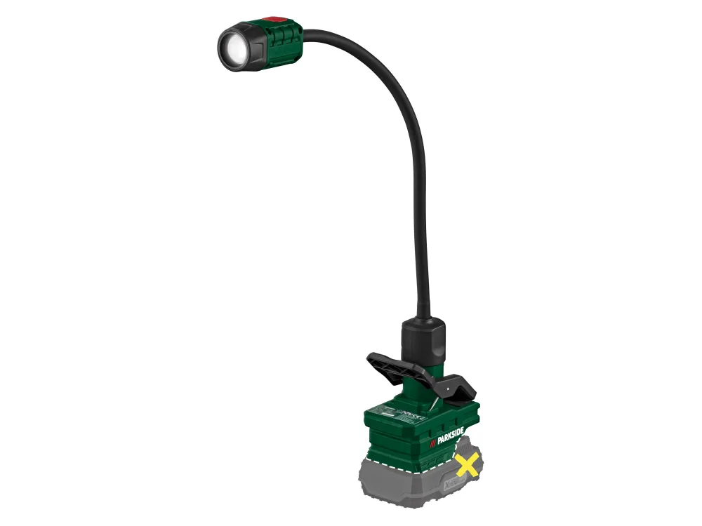 Parkside® Aku LED lupa Plsla 20-Li A1 / Aku bodové LED světlo Plssa 20-Li A1 – bez akumulátoru a nabíječky (bodové světlo)