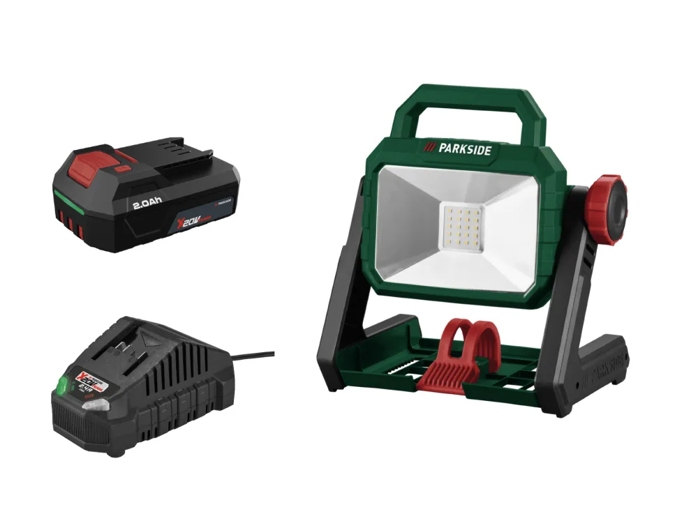 Parkside® Aku LED reflektor Plsa 20-Li A1, 2 Ah
