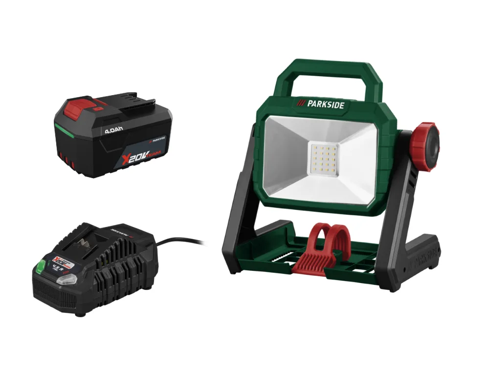 Parkside® Aku LED reflektor Plsa 20-Li A1, 4 Ah