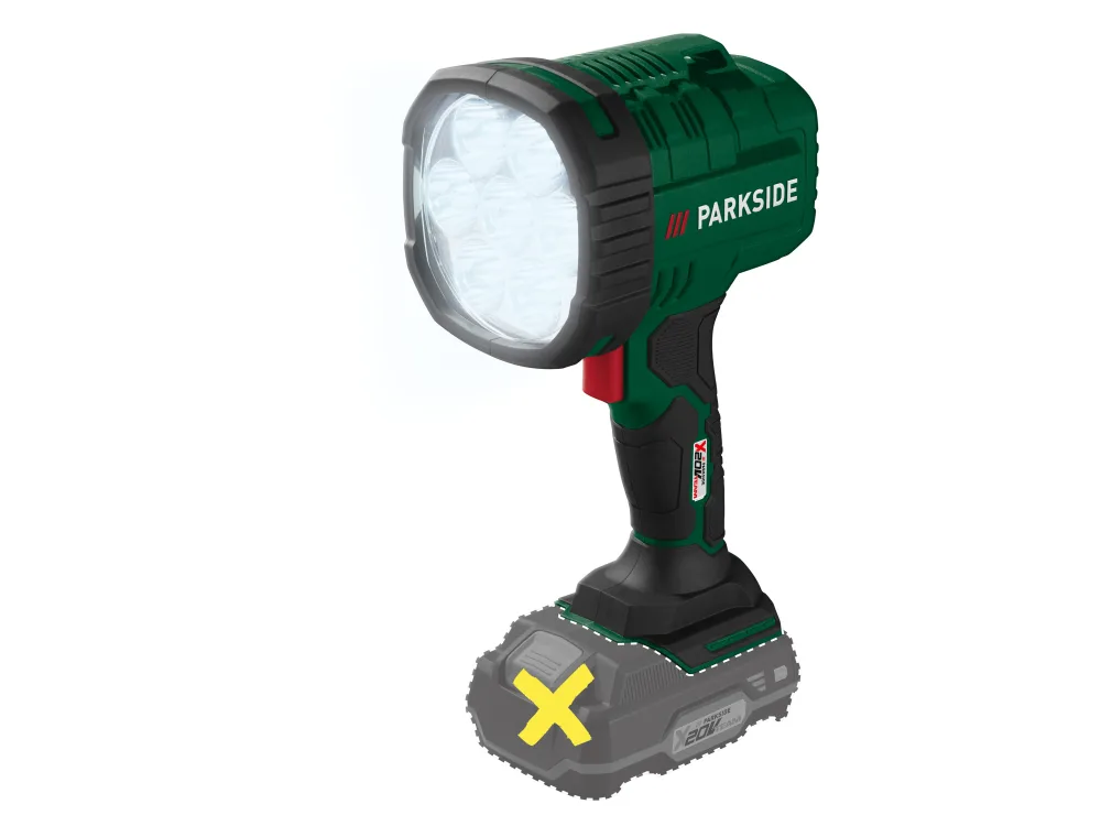 PARKSIDE® Aku LED ručný reflektor 20 V PHLA 20-Li A1 – bez akumulátora