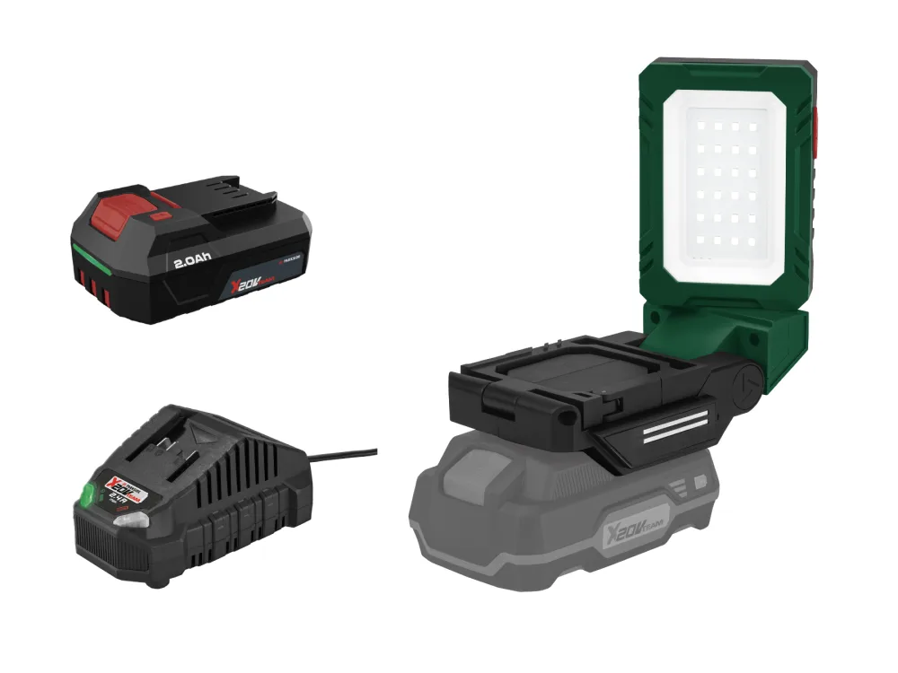 Parkside® Aku LED svítilna Plla 20 Li A1, 2 Ah