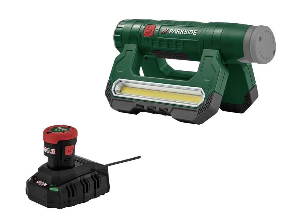 Parkside® Aku LED svítilna Pllb 12 A1, 2 Ah
