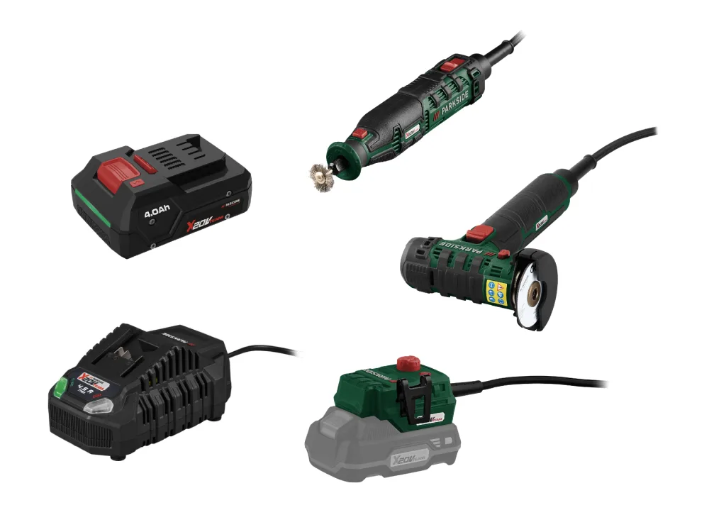 Parkside® Aku modelářská sada Pmbsa 20-Li A1, Smart 4 Ah