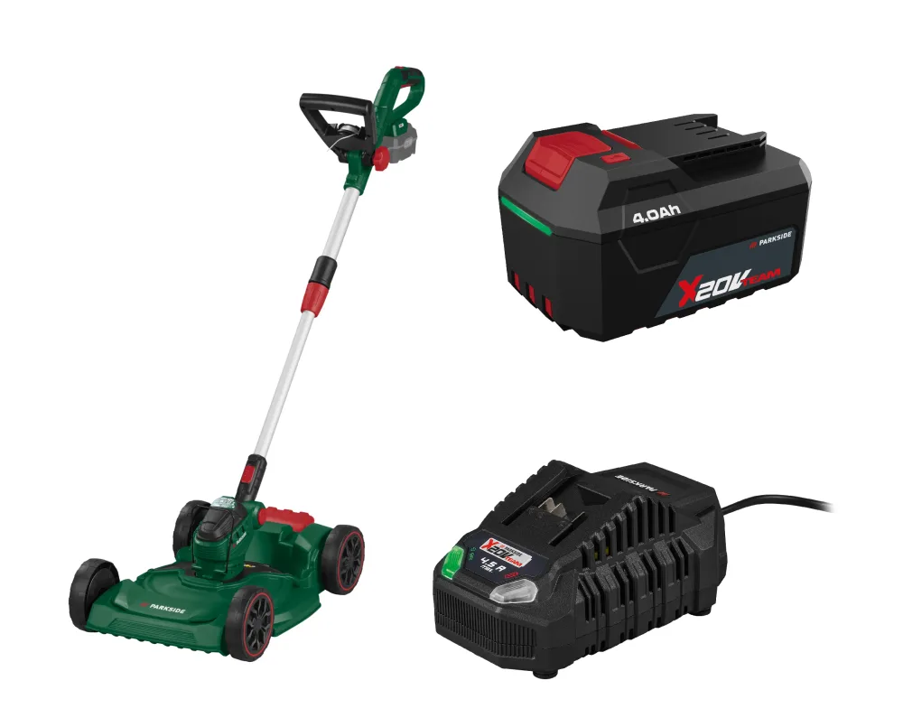 PARKSIDE® Aku multivyžínač 20 V PAMT 20-Li A1 3 v 1 + Rýchlonabíjačka akumulátora 20 V/4,5 A + Akumulátor 20 V/4 Ah