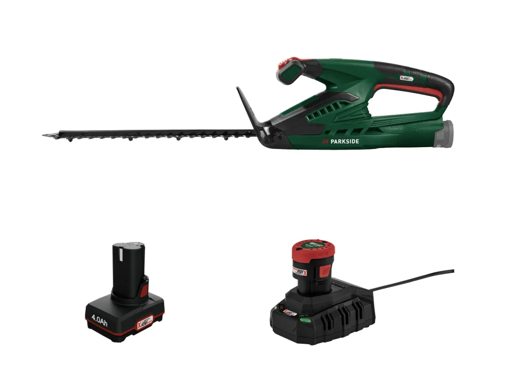 Parkside® Aku nůžky na živý plot Phsa 12 B1, 2 Ah a 4 Ah