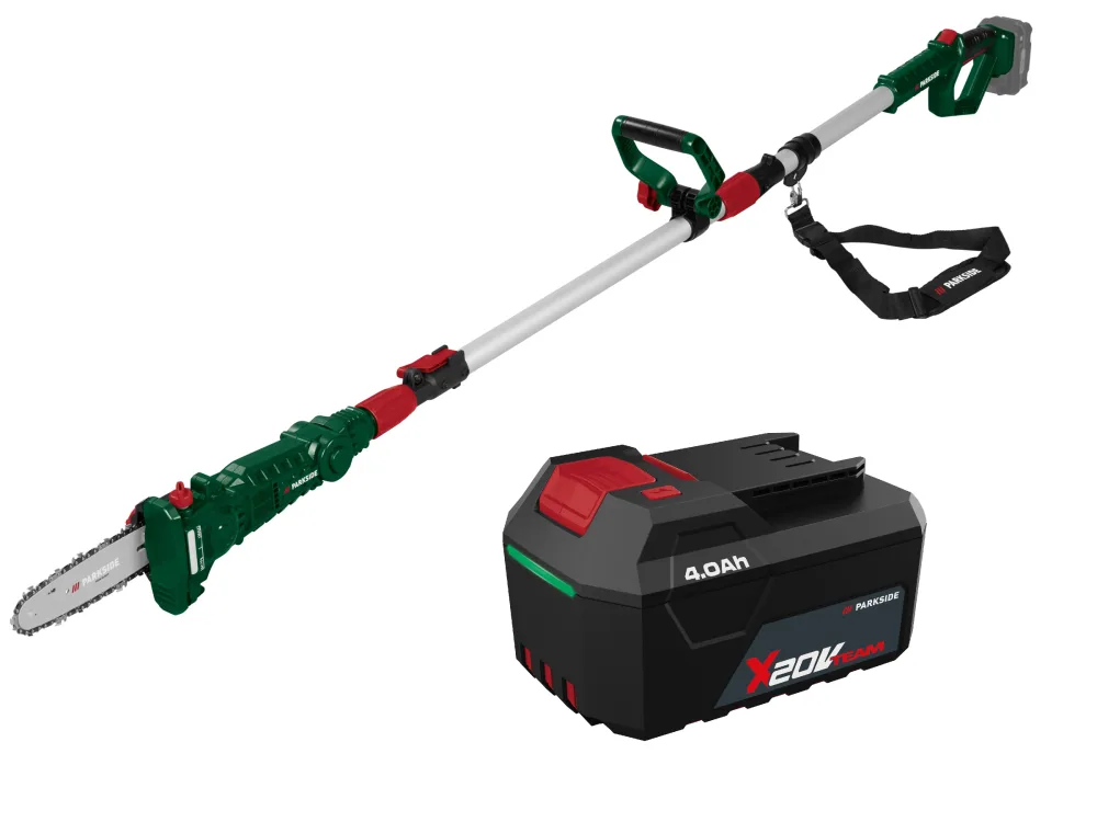 PARKSIDE® Aku odvetvovač 20 V PAHE E6  + Akumulátor 20 V/4 Ah
