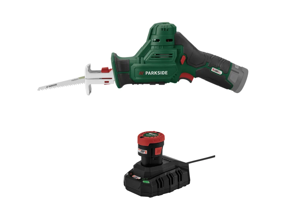 Parkside® Aku pilka na větve Paas 12 C3, 2 Ah