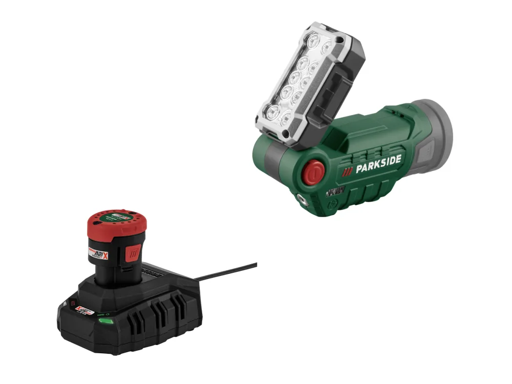 Parkside® Aku pracovní LED světlo Plla 12 D3, 2 Ah