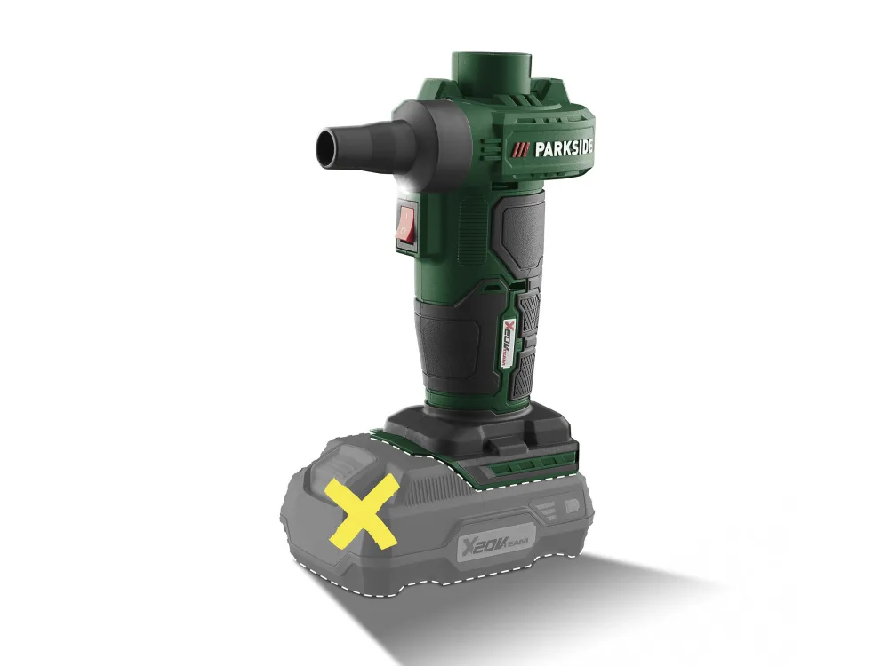 PARKSIDE® Aku pumpa PALP 20-Li C3/Aku kompresor PAK 20-Li C3 – bez akumulátora (aku pumpa)