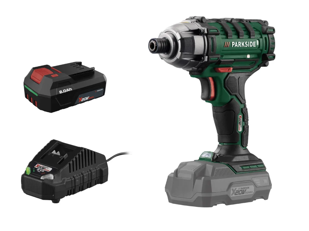 Parkside® Aku rázový utahovák Pdssa 20-Li B2, 2 Ah