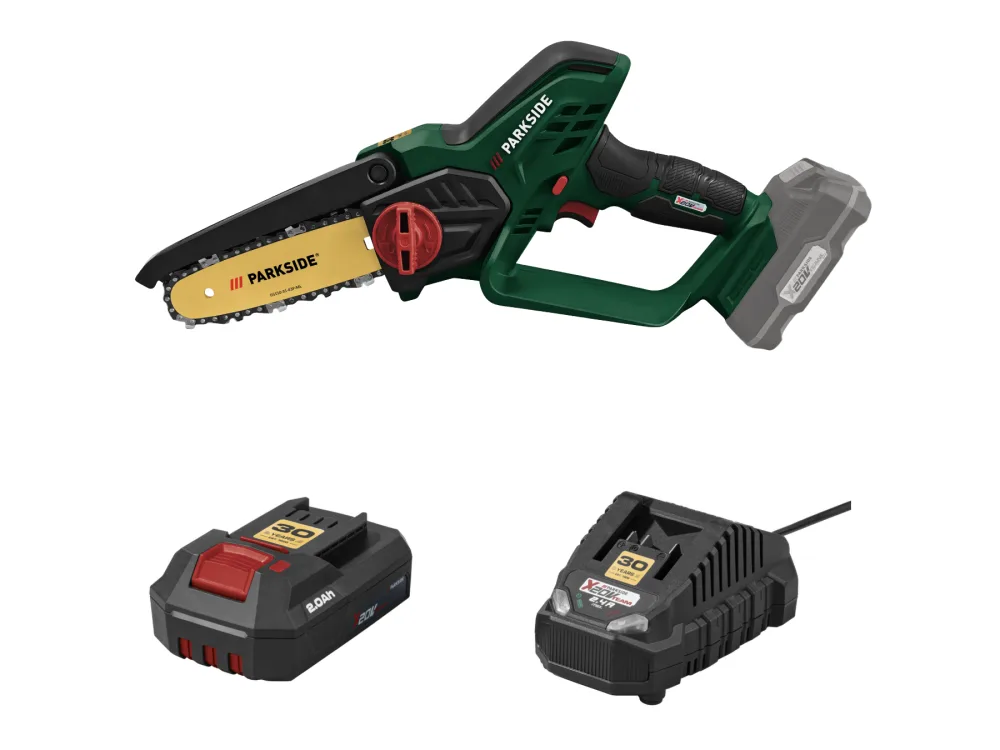 Parkside® Aku řetězová pila Paghs-L 20-Li A1, 2 Ah