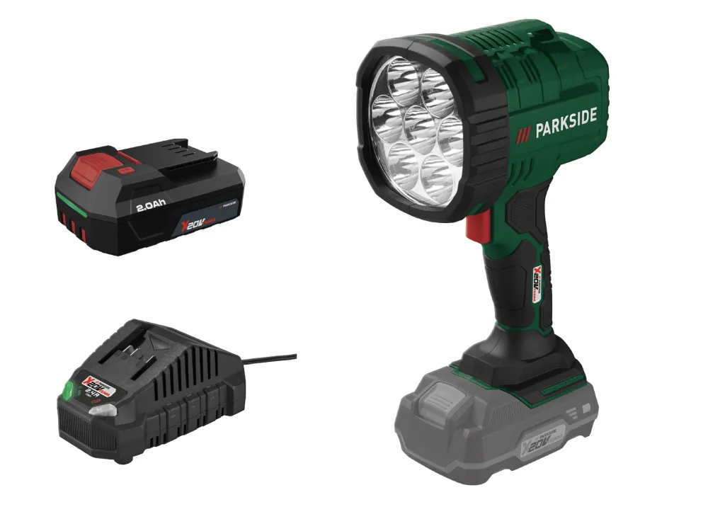 Parkside® Aku ruční LED reflektor Phla 20-Li A1, 2 Ah