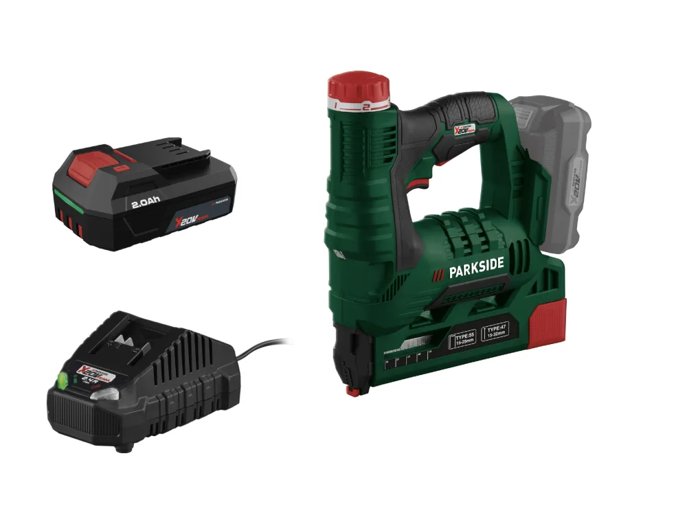 Parkside® Aku sponkovačka PAT 20-Li A1, 2 Ah