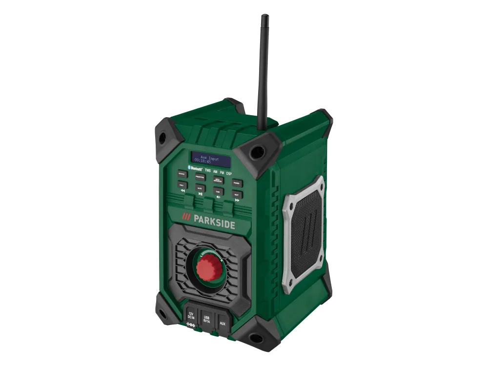 PARKSIDE® Aku stavebné rádio PRFMA 20-Li A1 – bez akumulátora