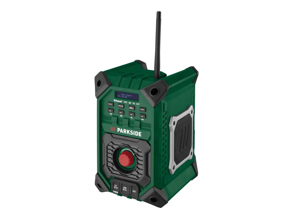 PARKSIDE® Aku stavebné rádio PRFMA 20-Li A1 – bez akumulátora
