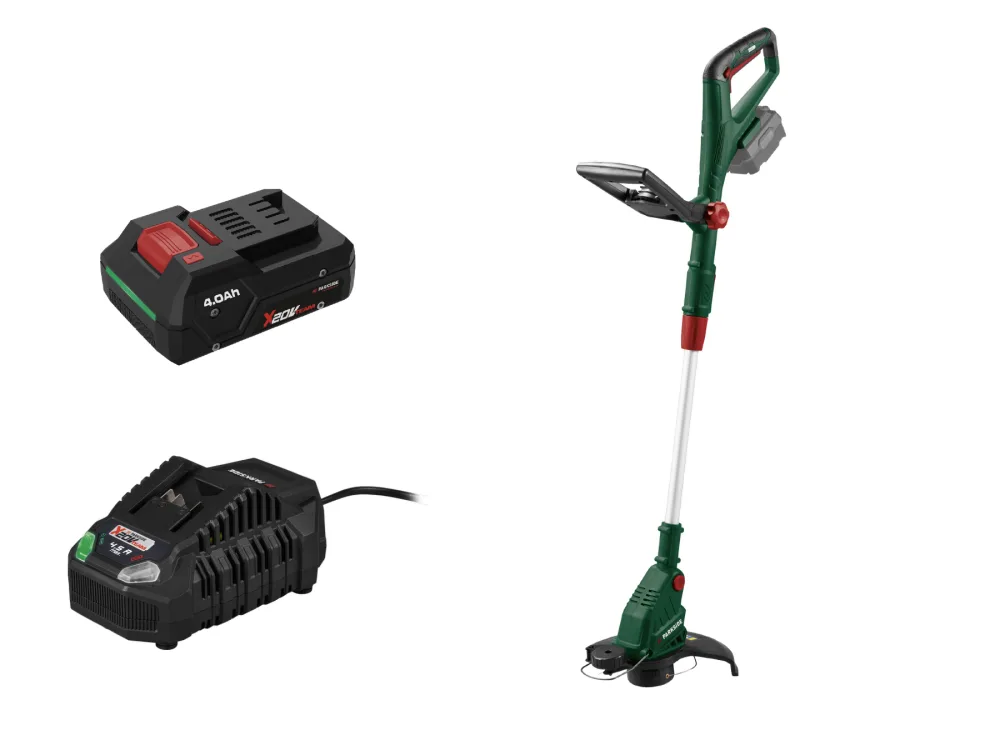 Parkside® Aku strunová sekačka Prta 20-Li D3, Smart 4 Ah