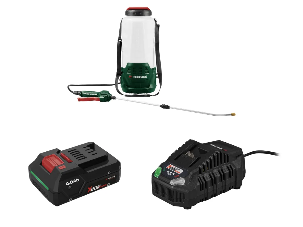 Parkside® Aku tlakový postřikovač Pdsa D3, Smart 4 Ah
