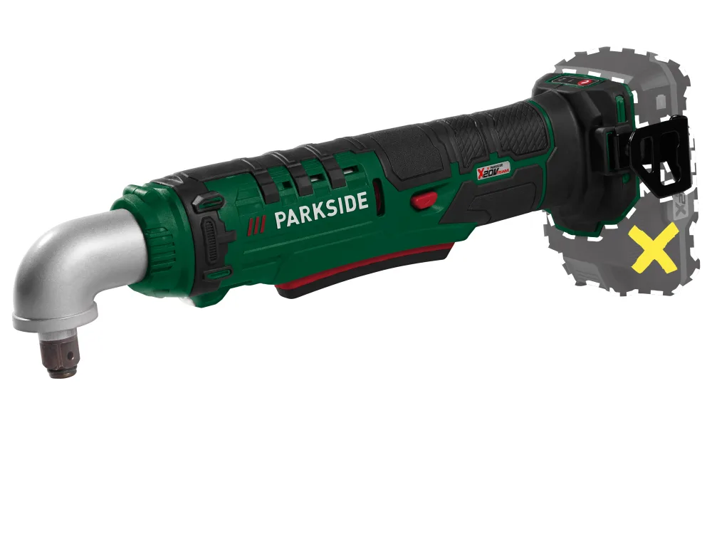 PARKSIDE® Aku uhlový rázový uťahovák 20 V PAWS 20 A1 – bez akumulátora