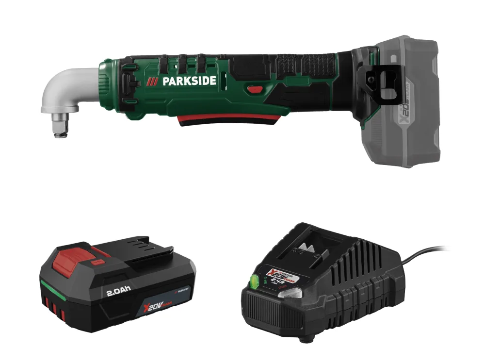 Parkside® Aku úhlový rázový utahovák Paws 20 A1, 2 Ah
