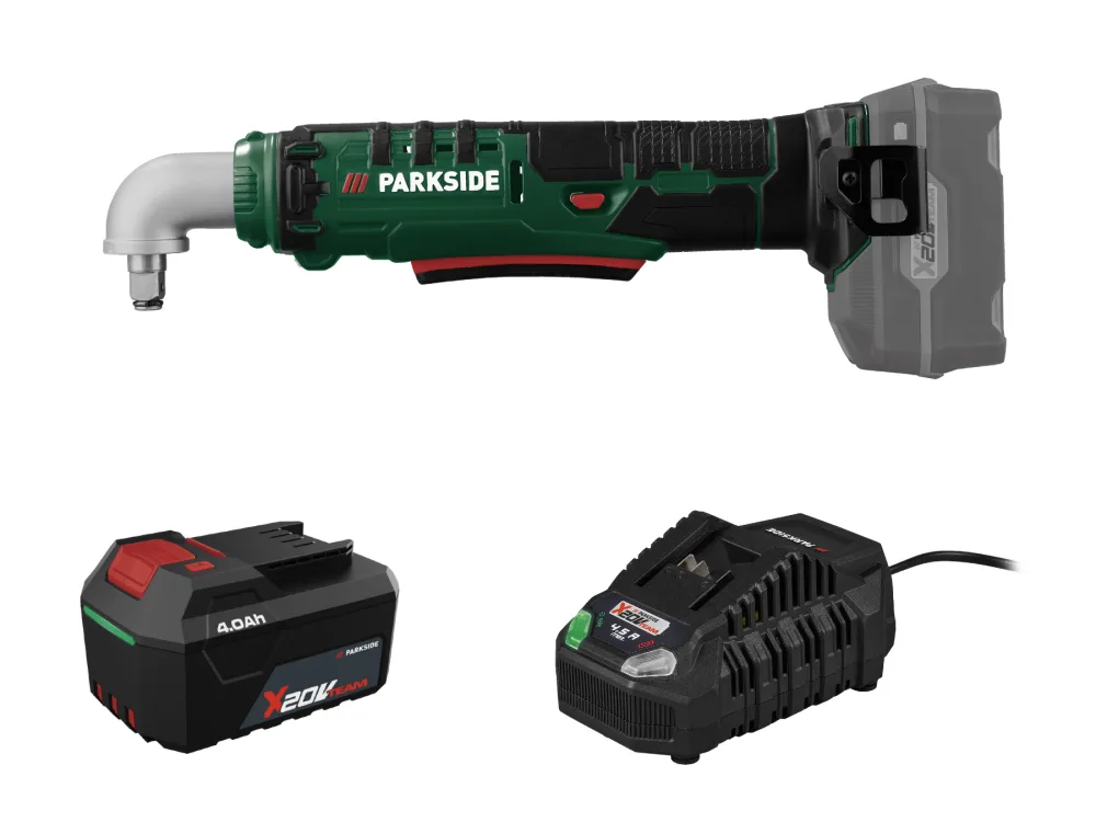 Parkside® Aku úhlový rázový utahovák Paws 20 A1, 4 Ah