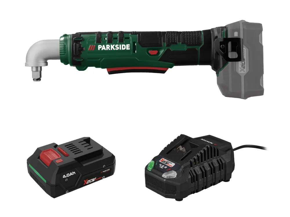 Parkside® Aku úhlový rázový utahovák Paws 20 A1, Smart 4 Ah