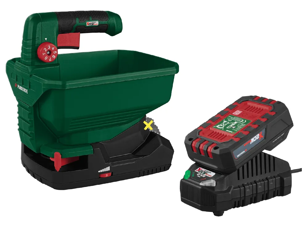PARKSIDE® Aku univerzálne rozmetadlo PUSA B1 + Akumulátor 20 V/2 Ah + Nabíjačka 20 V/2,4 A