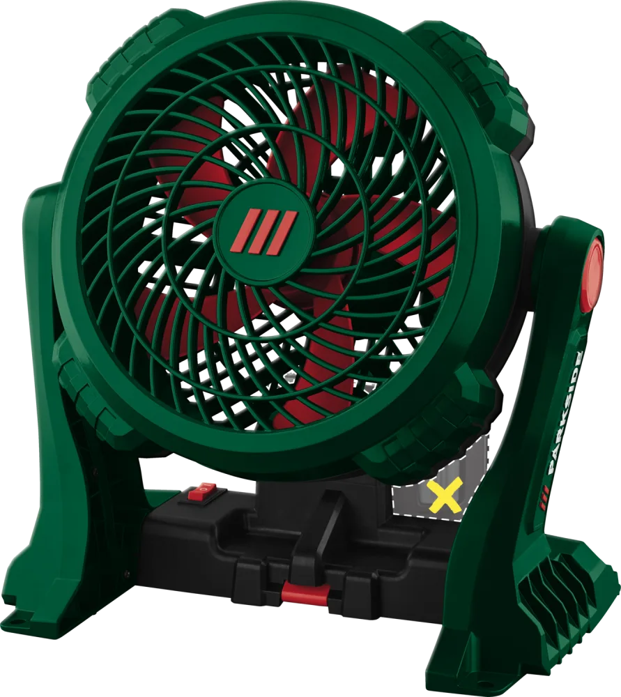 PARKSIDE® Aku ventilátor 20 V PVA 20 LI-C2 - bez akumulátora