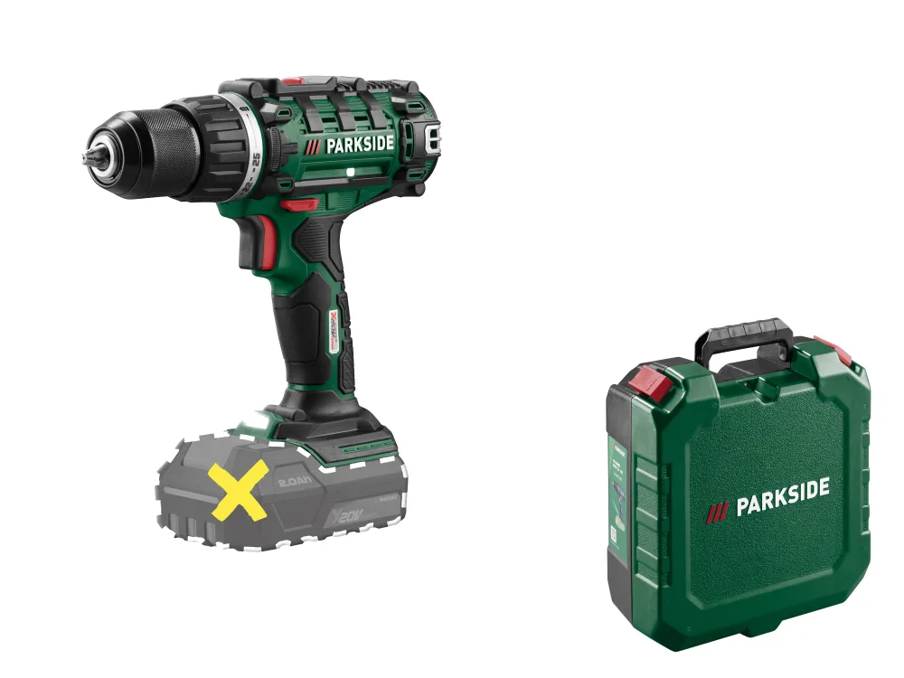 PARKSIDE® Aku vŕtací skrutkovač 20 V PABS 20-45 - bez akumulátora