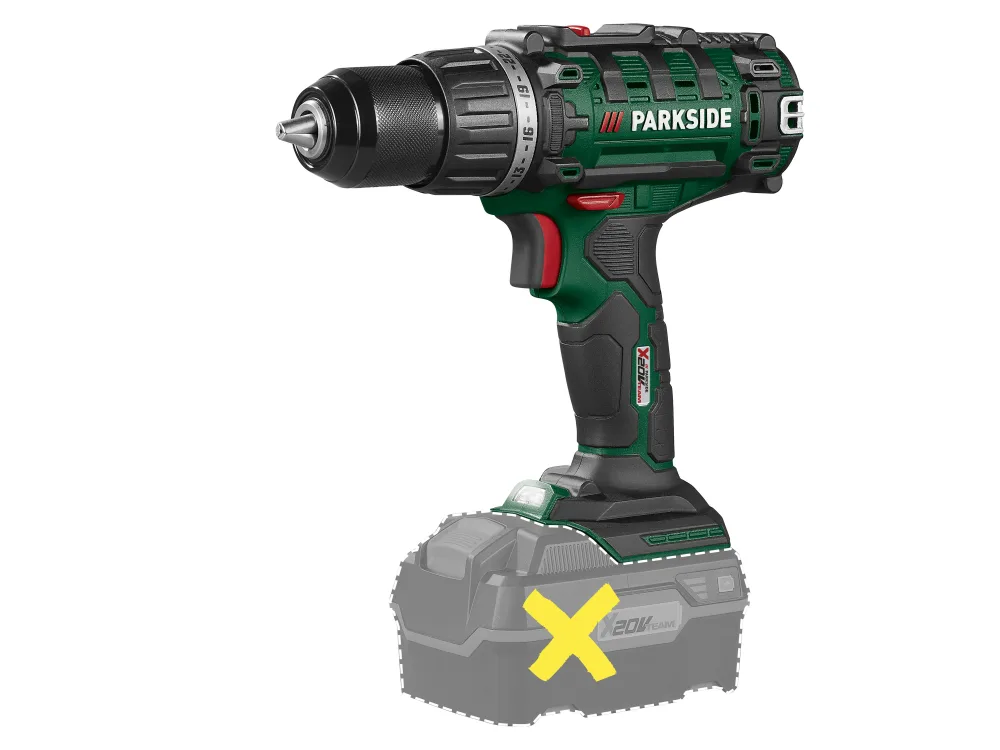 PARKSIDE® Aku vŕtací skrutkovač 20 V PABS 20-Li I9 – bez akumulátora