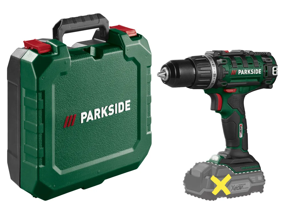 PARKSIDE® Aku vŕtací skrutkovač 	PABS 20-Li I9 – bez akumulátora
