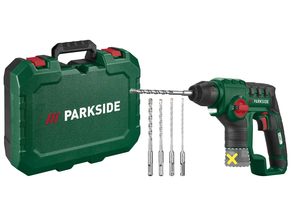 PARKSIDE® Aku vŕtacie kladivo 12 V PBHA 12 A1