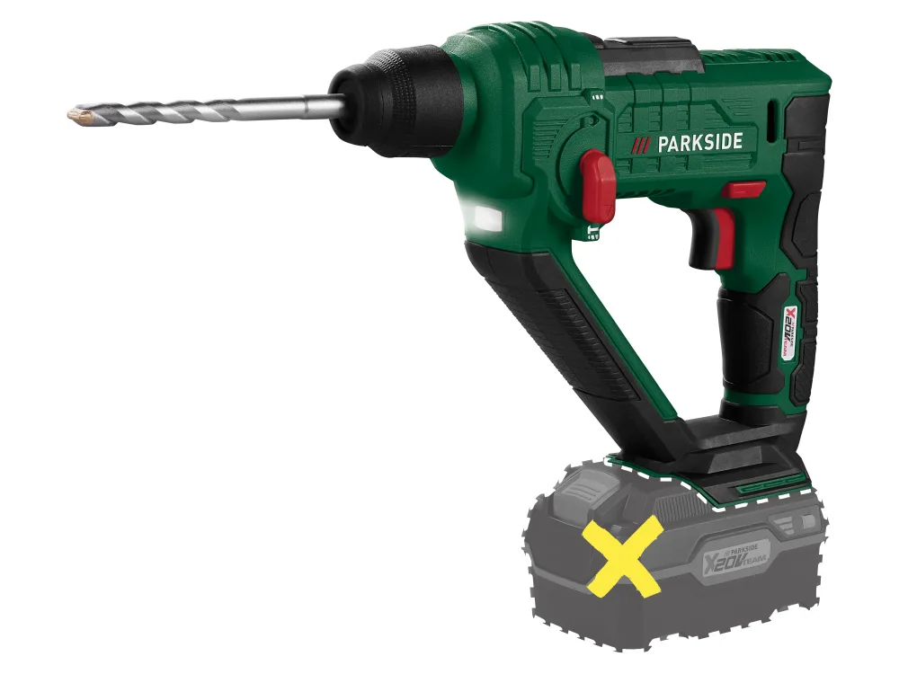 PARKSIDE® Aku vŕtacie kladivo PABH 20-Li D4 – bez akumulátora