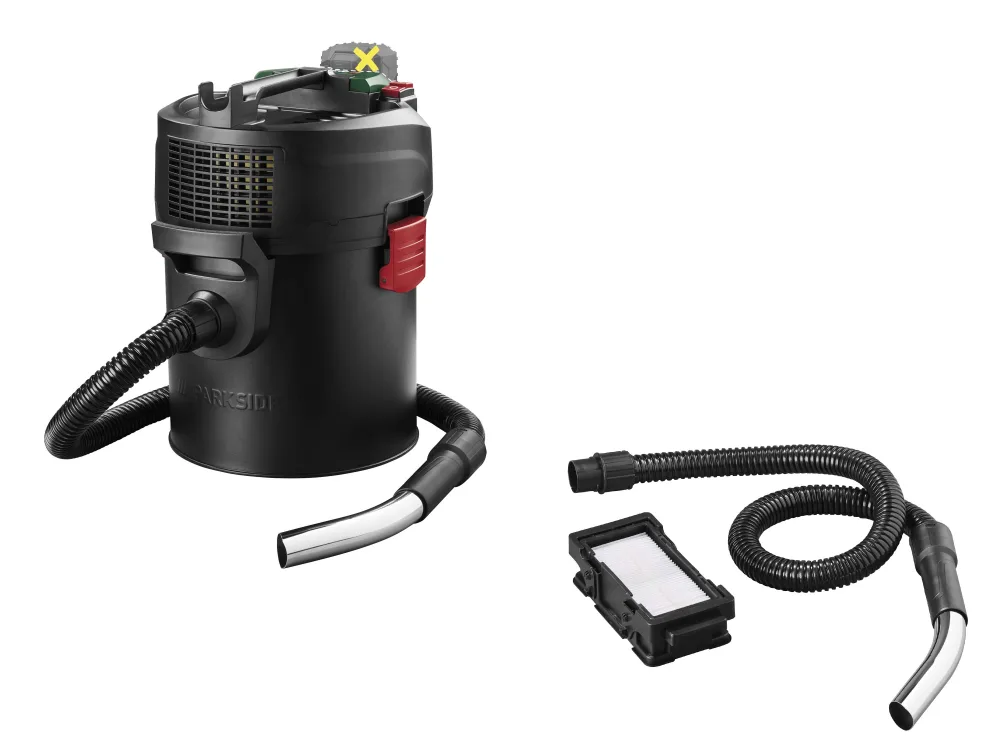 PARKSIDE® 20 V Akku-Aschesauger »PAS 20-Li 14 A1«, ohne Akkus – ohne Ladegerät