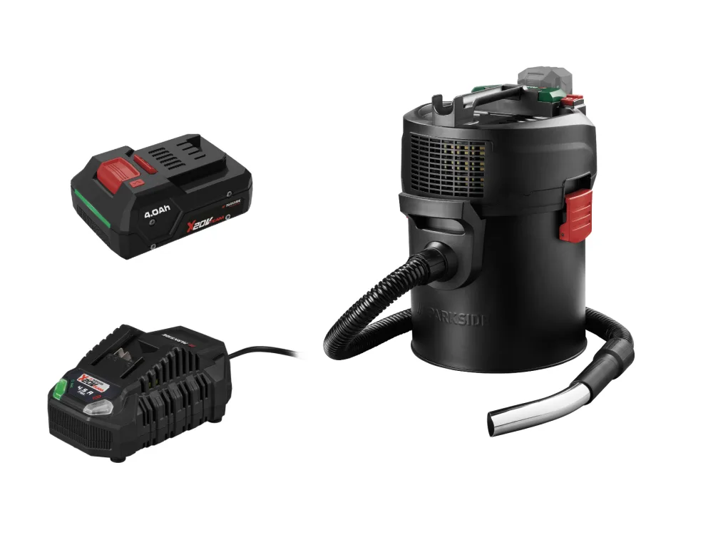 Parkside® Aku vysavač na popel PAS 20-Li 14 A1, Smart 4 Ah