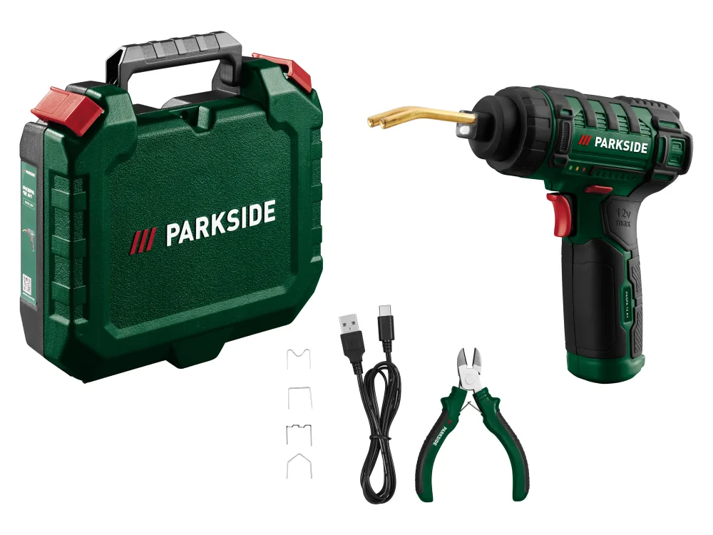 PARKSIDE® Aku zváracia pištoľ na plasty 12 V PKSPA 12 A1