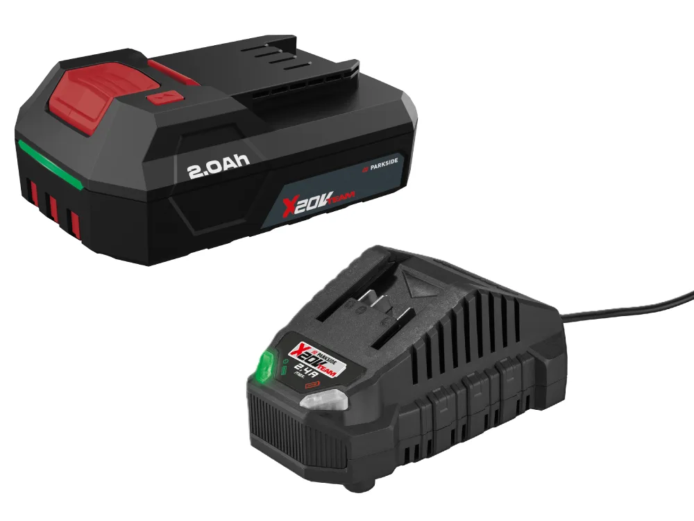 PARKSIDE® Akumulátor 20 V/2 Ah + Nabíjačka 20 V/2,4 A