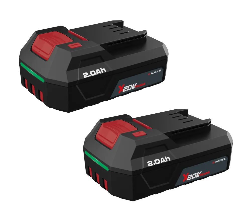 PARKSIDE® Akumulátor 20 V/2 Ah PAP 202 A1, 2 kusy