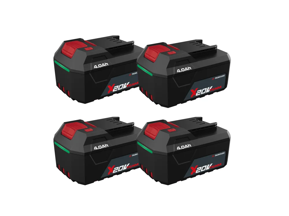 PARKSIDE® Akumulátor 20 V/4 Ah PAP 204 A1, 4 kusy