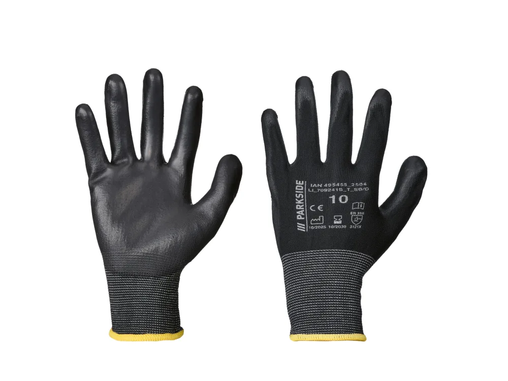 PARKSIDE®  Dámske/Pánske pracovné rukavice, 3 páry (Midi Flex, 10)