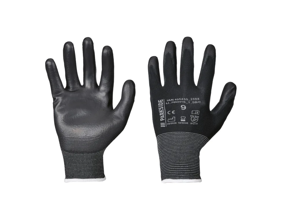 PARKSIDE®  Dámske/Pánske pracovné rukavice, 3 páry (Midi Flex, 9)