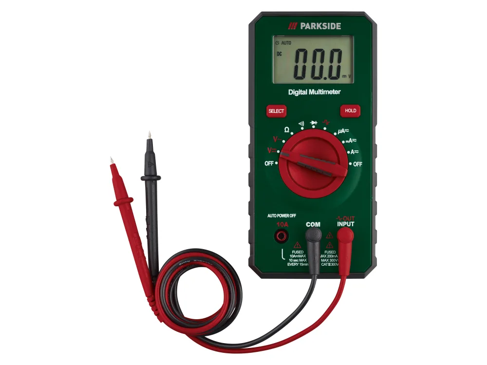 PARKSIDE® Digitálny multimeter autorange/Adaptér na meranie prúdu (digitálny multimeter autorange)