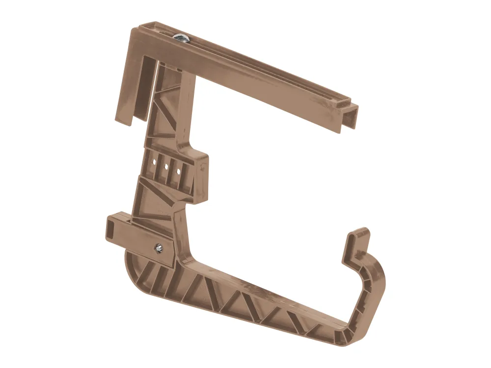 PARKSIDE® Držiak na balkónový kvetináč, 2-dielna súprava (béžová)
