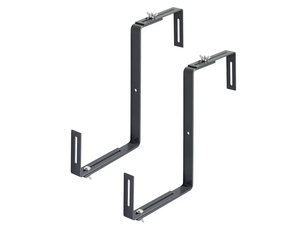 PARKSIDE® Držiak na kvetináč, 2 kusy (antracitová)