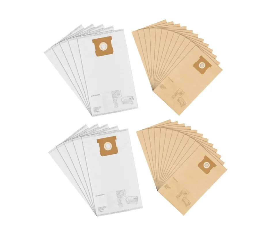 PARKSIDE® Filtračné vrecká do vysávača, 24 kusov + Filtračné vrecká z netkanej textílie, 10 kusov