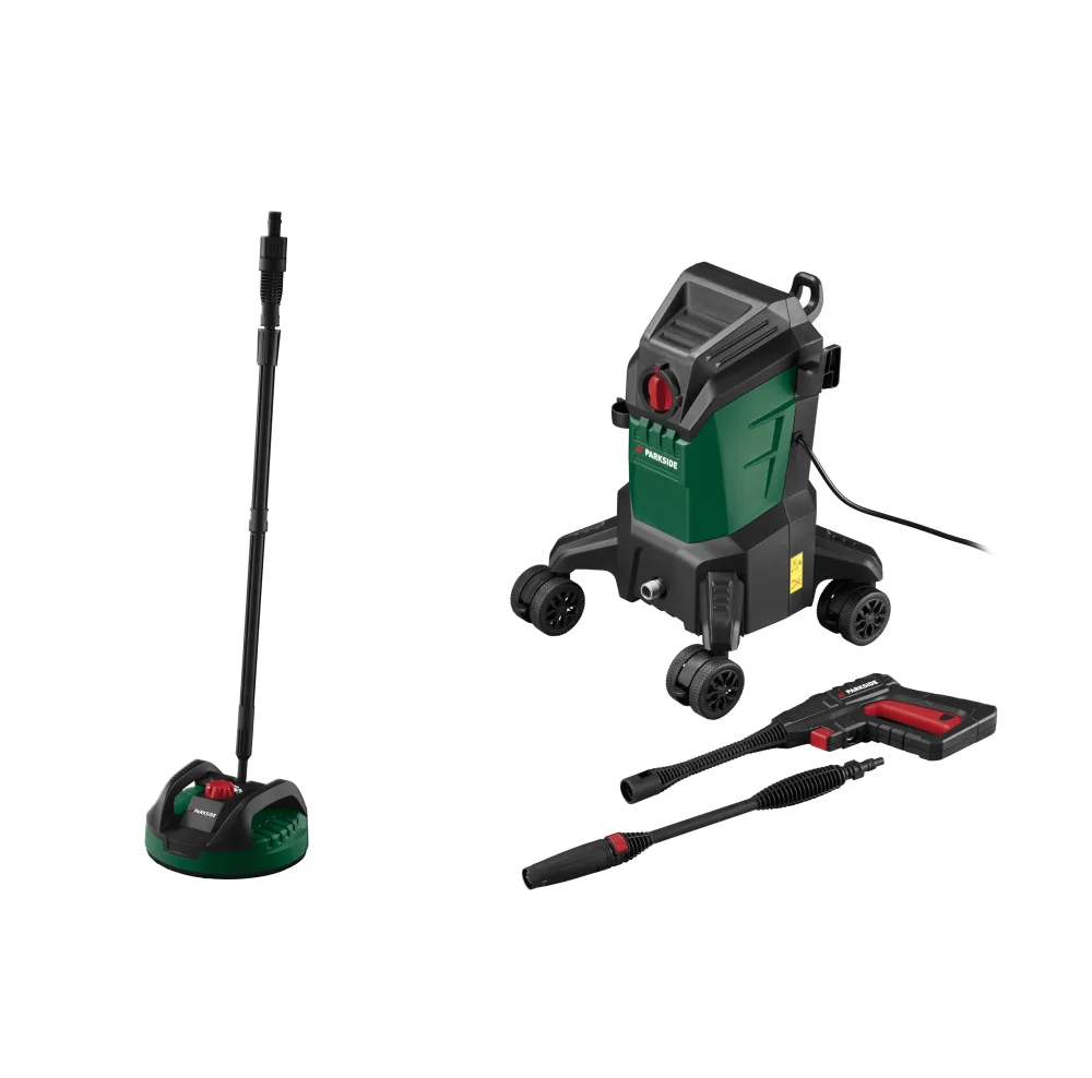 PARKSIDE® Flexibilný vysokotlakový čistič PHDF 150 A1 + Čistič podláh a plôch PFR 28 C3