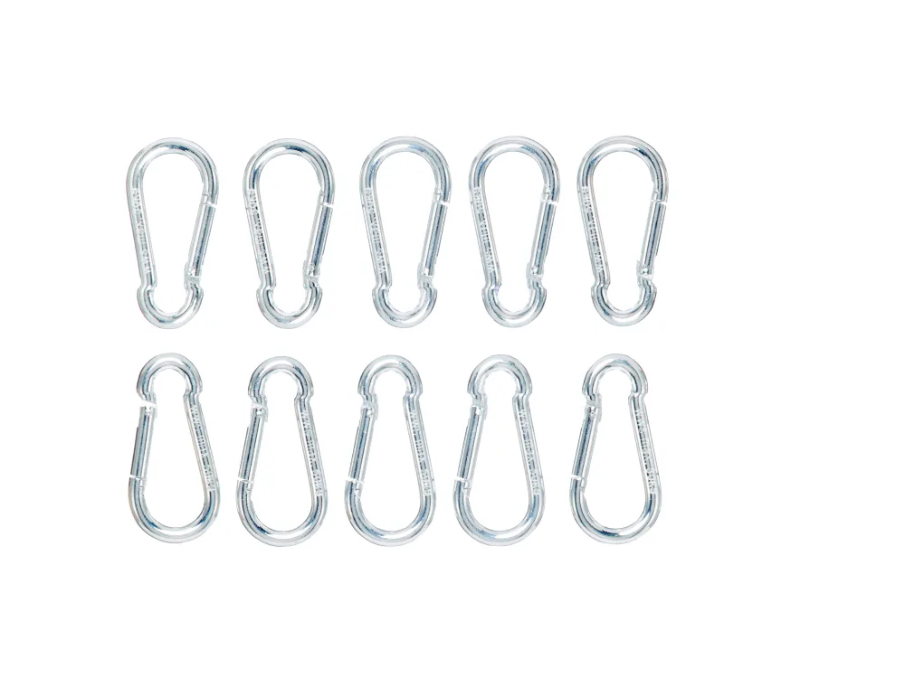 PARKSIDE® Háčiky/karabínky (karabínka, 60 mm)